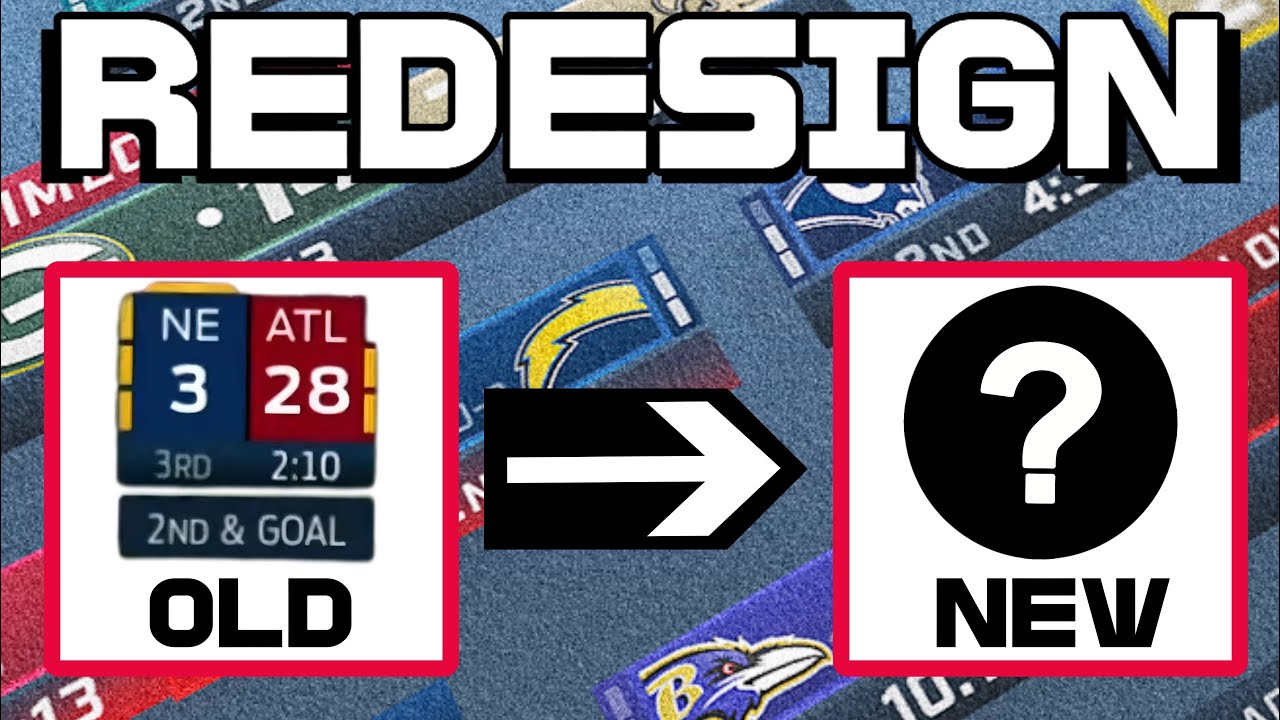 Designing the PERFECT NFL Scoreboard