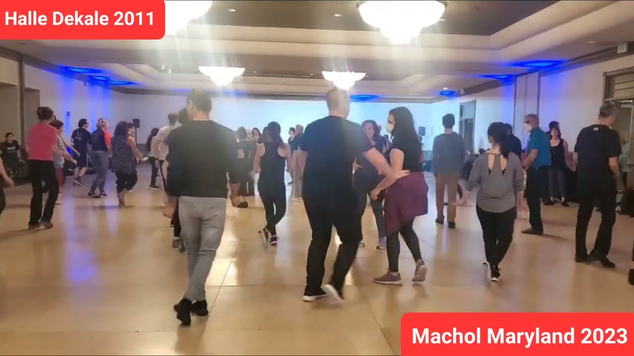 Halle Dekale, 2011 Israeli folk line dance at Machol Maryland 2023, by Eyal Eliyahu & Dudu Barzilay