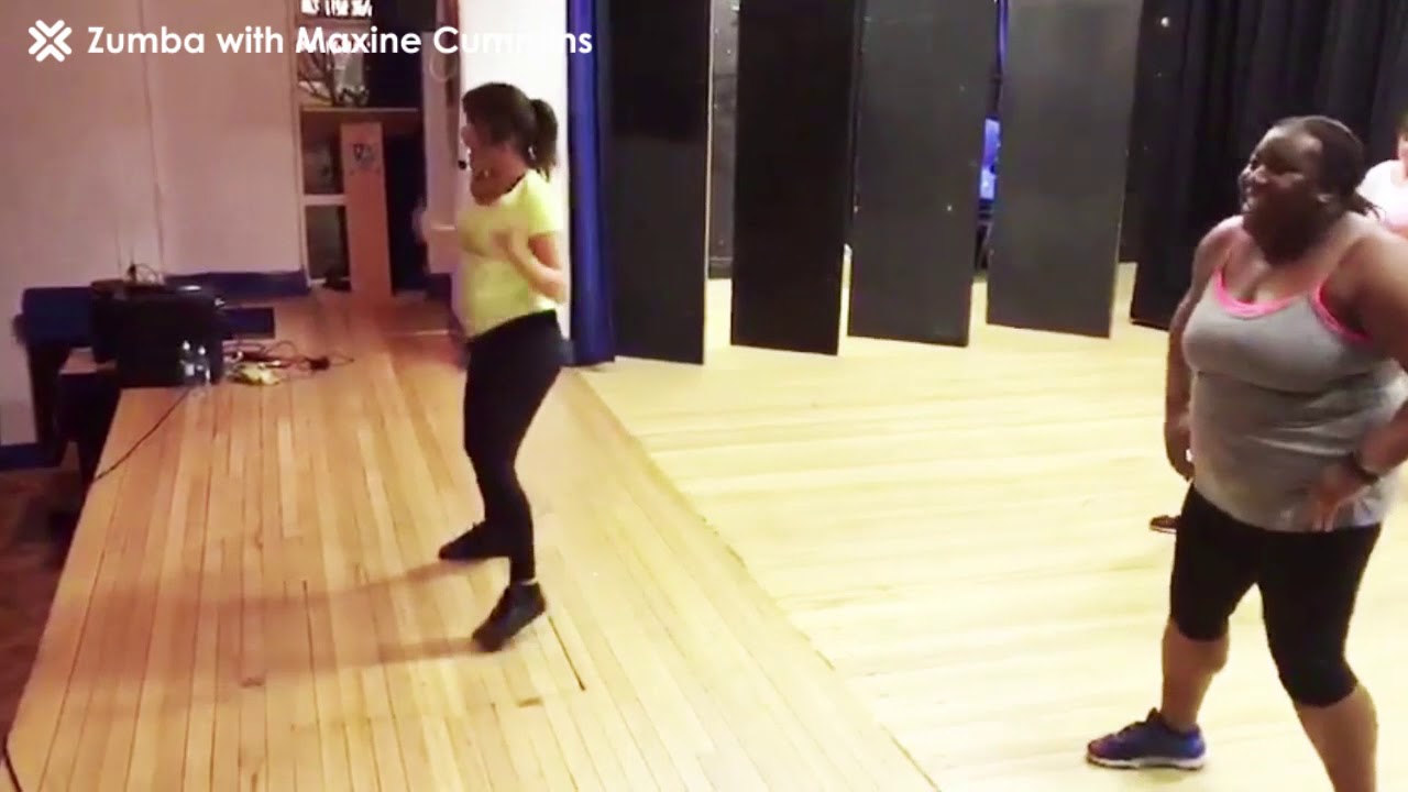 Zumba at Sale High School with Maxine Cummins