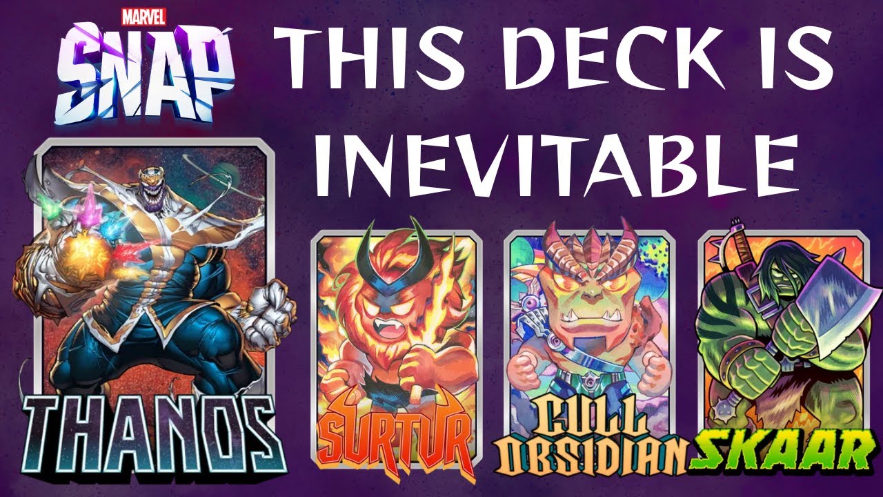 Big Power, Big Body – Thanos Surtur Deck | Marvel Snap Gameplay