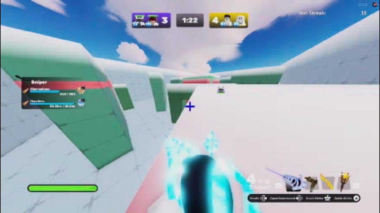 Playing Roblox rivals with friends