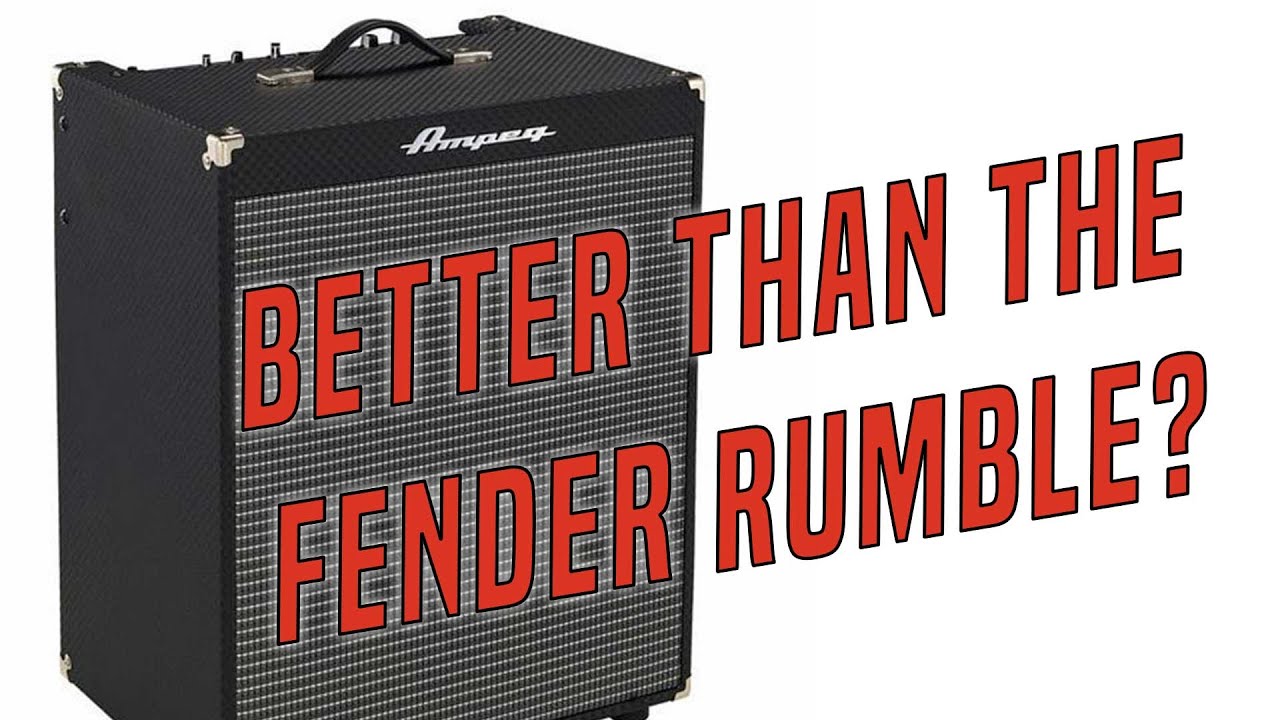 Ampeg Rocket Bass 210 Review - Can it compete with the Fender Rumble?