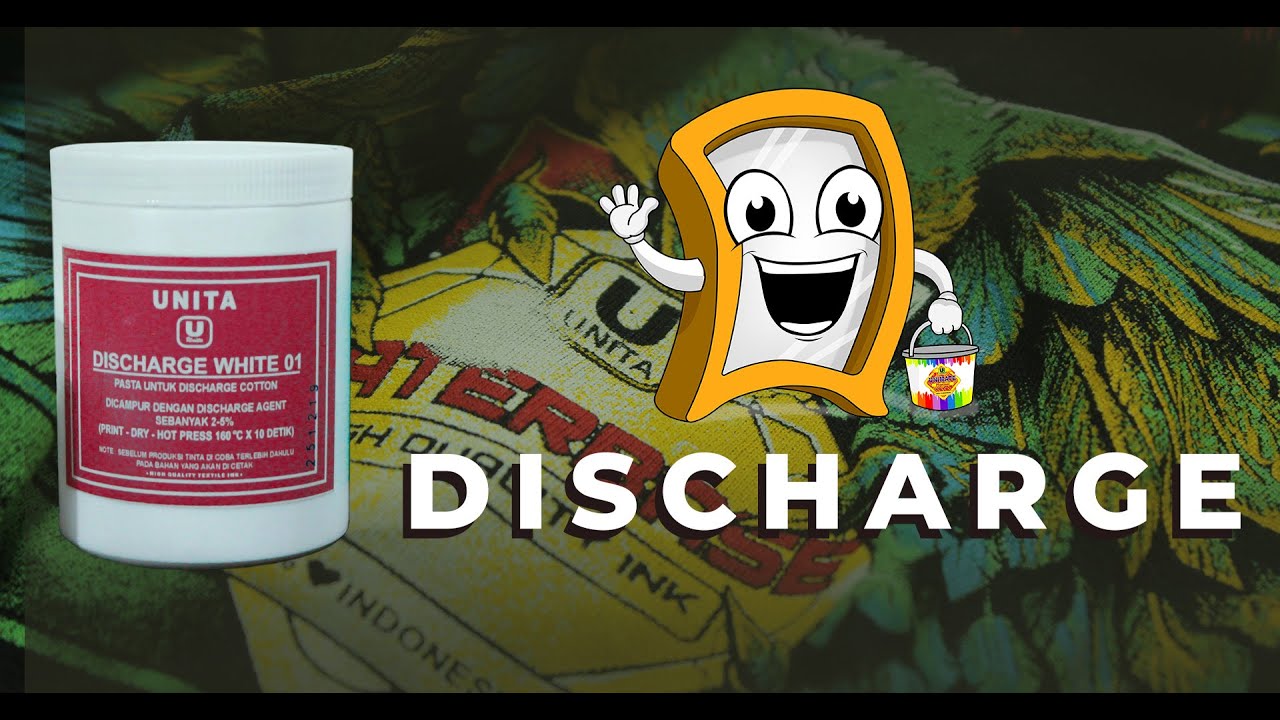 Tutorial Sablon Discharge Unita