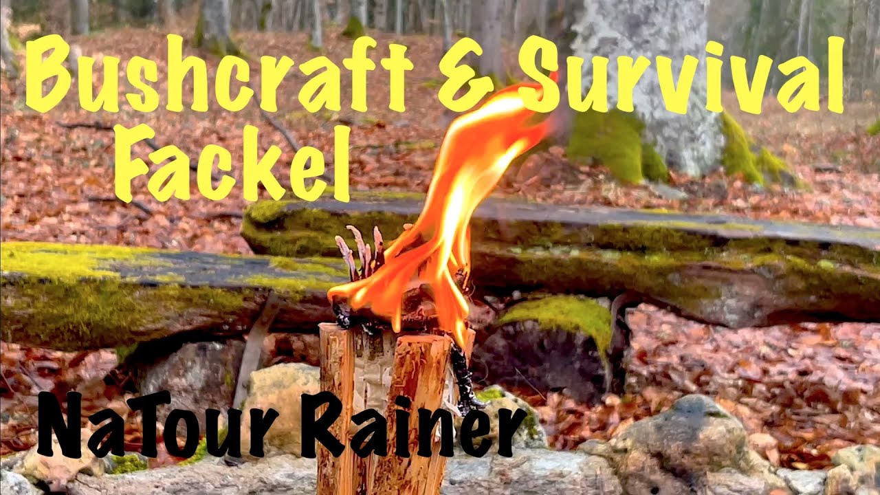 Bushcraft & Survival Fackel #outdoor  #bushcraft #survival