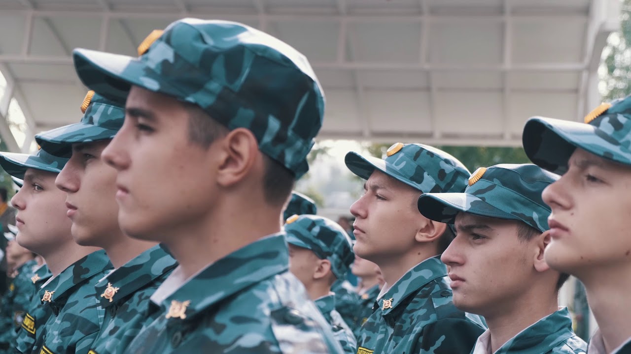 Посвящение в кадеты - 2019. Губернаторская кадетская школа - интернат полиции, г. Кемерово