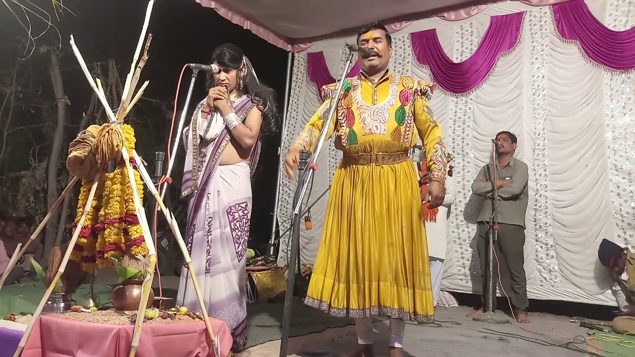 जागरण गोंधळ पार्टी चिखलठाणकर परसराम घुसाळे वाघे/ /कथा भाग 1