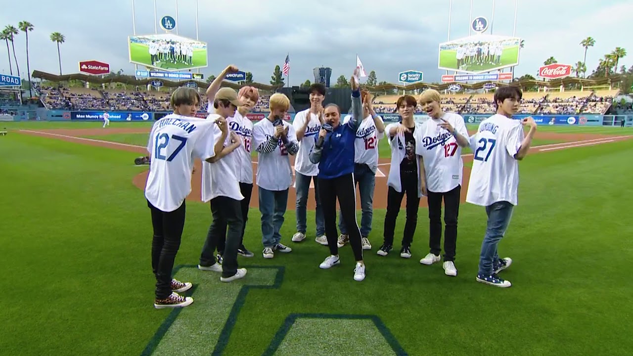 NCT 127 Visits Dodger Stadium