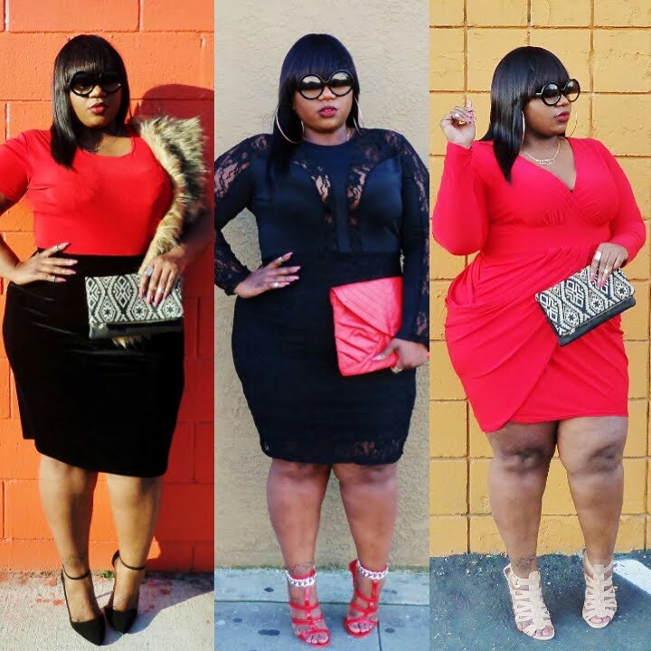 Plus Size Valentine's Day Lookbook 2015