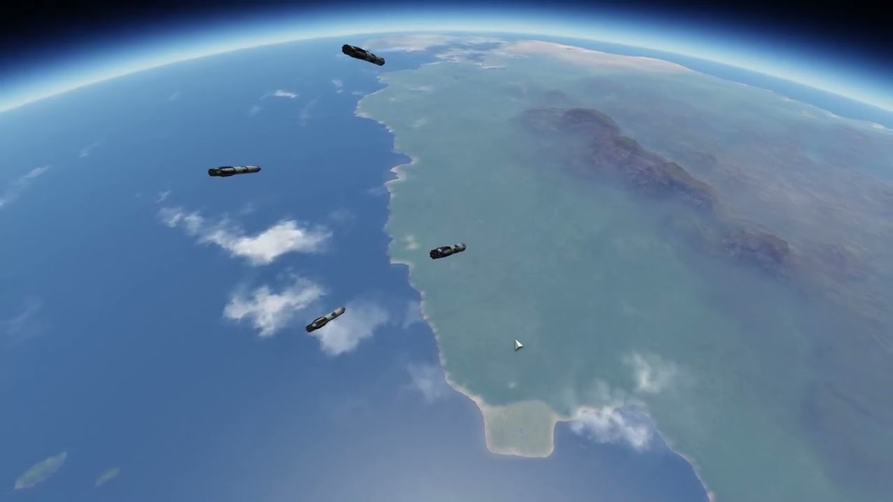 Kerbal Space Program - Landing Boosters With MechJeb