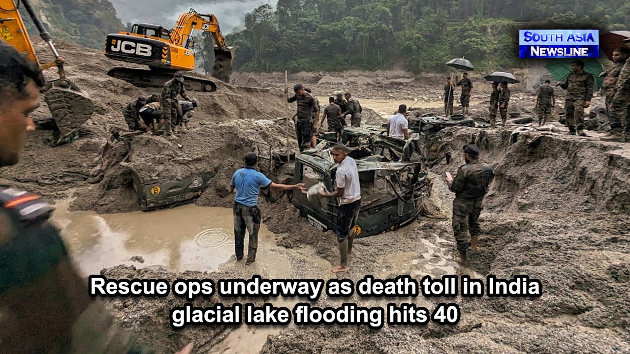 Rescue ops underway as death toll in India glacial lake flooding hits 40