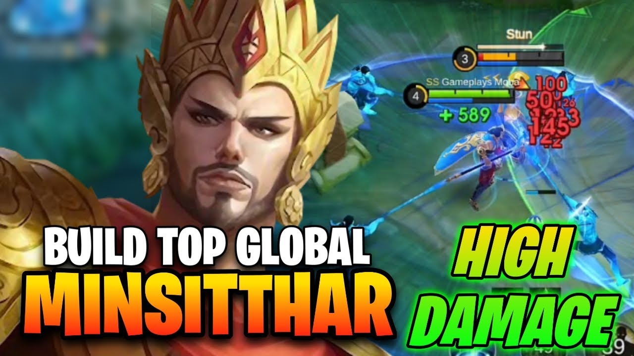 HIGH DAMAGE MINSITTHAR!! Full Critical Build 2025!! - Build Top Global ~ MLBB
