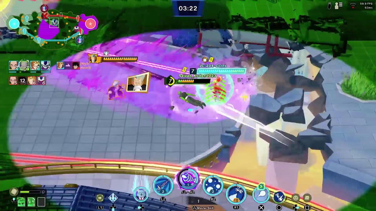 Dragon Ball Gekishin Squadra gameplay