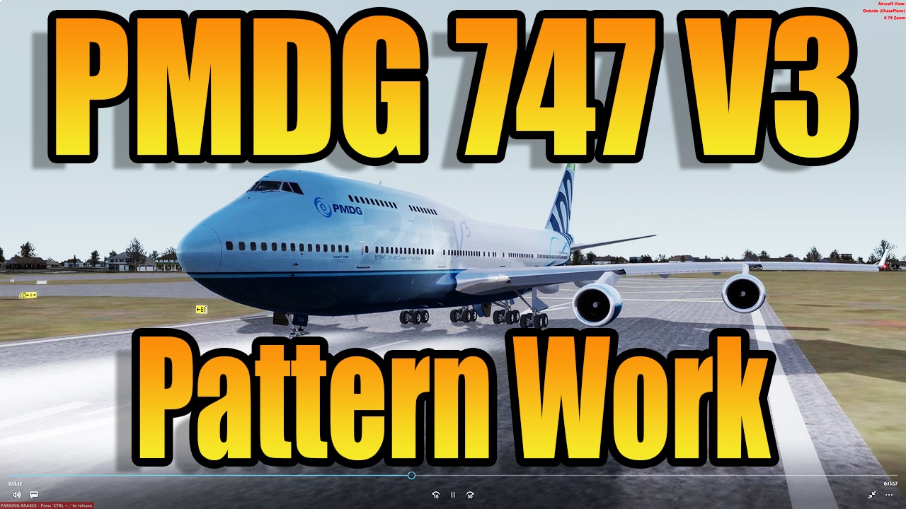 PMDG 747 V3 - HAND FLYING