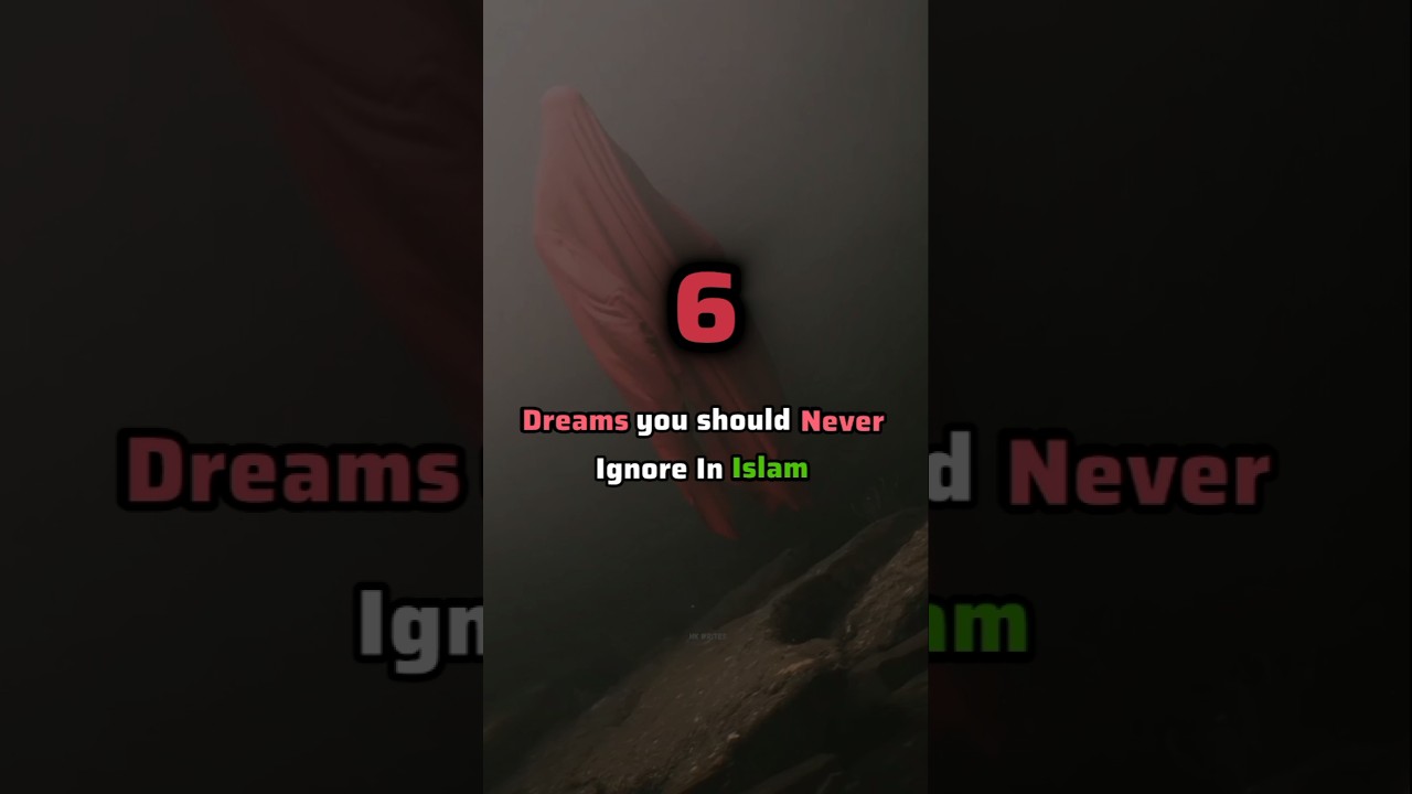 ⚠️Dreams You Should NEVER Ignore in Islam☁️😨 #Islam#ramadan#trending  #IslamicShorts#BadDreams