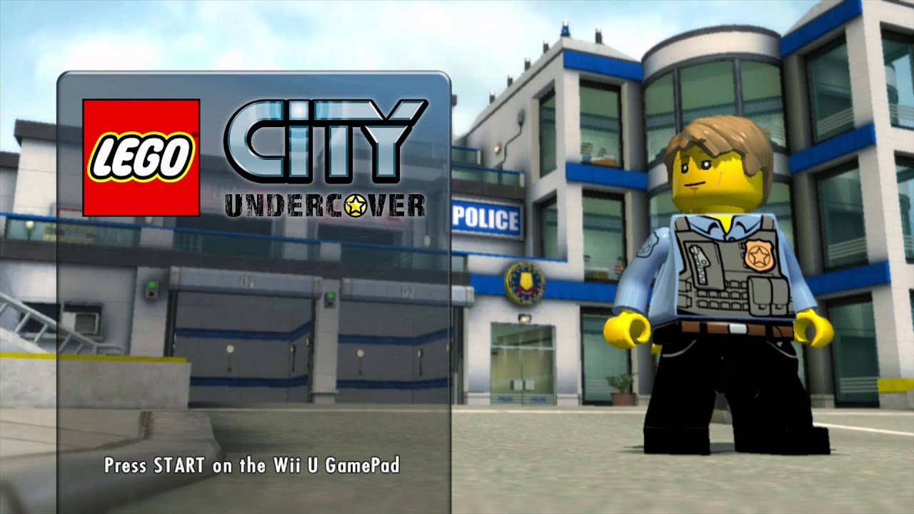 LEGO City Undercover Title Screen (Wii U)