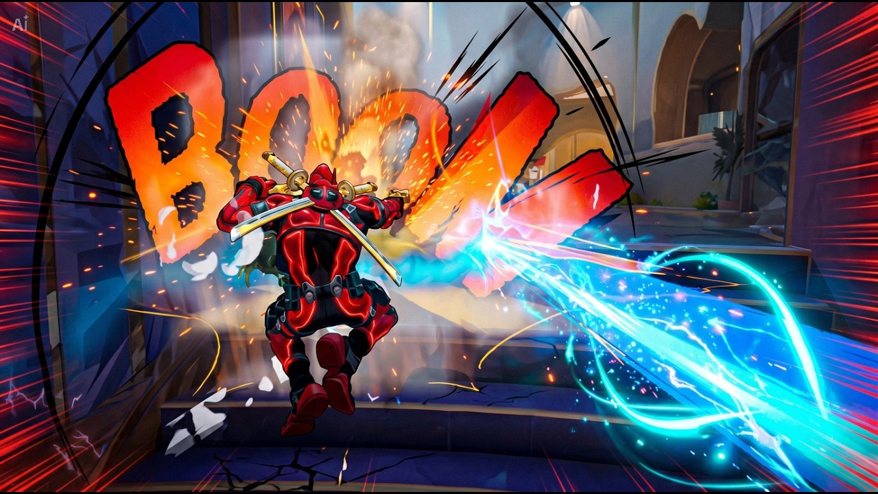 Marvel Rivals Deadpool Gameplay PS5 Pro 4K | Primera partida' sale mal 