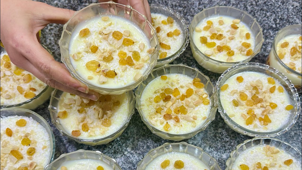 المهلبيه الكريمى بطريقة جديدة ❕مكون واحد بس هيخليها كريميه وناعمة ❕ أحلى من أي مهلبيه تانيه💯