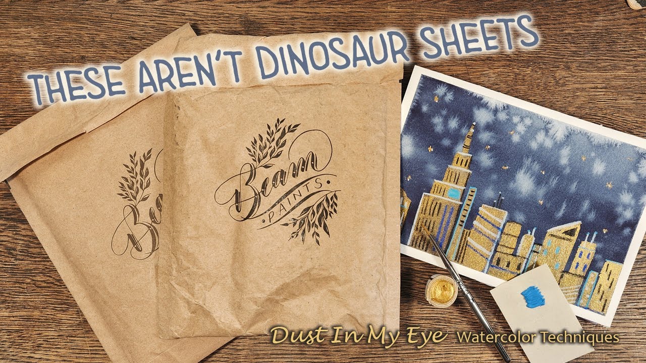 My Beam Paints order came  - and so did the dino sheets!