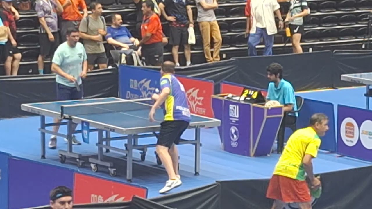 Quartas de Final V40 Pan-americano Paraguai - Ferraz (Brasil) x Jonathan (Chile)