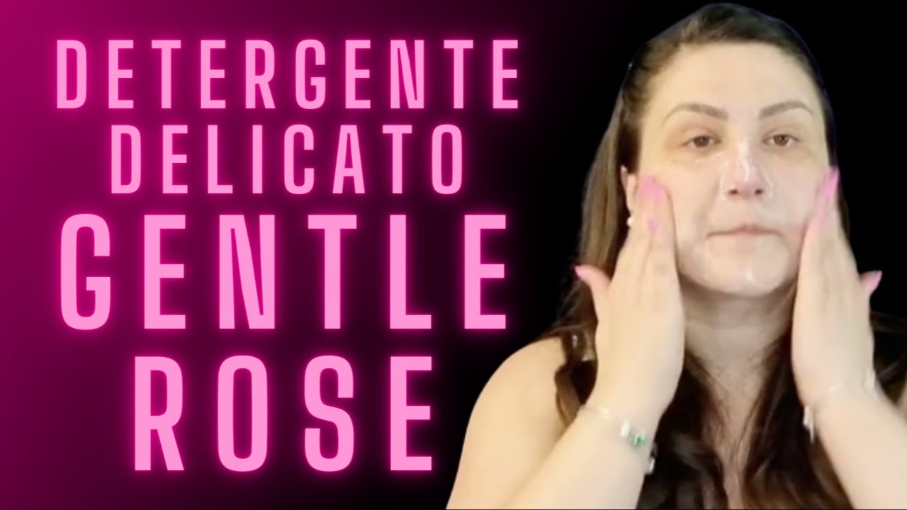 Detergente viso pelle sensibile GENTLE ROSE MIAMO