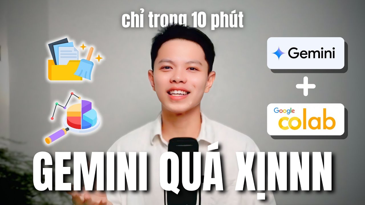 Gemini x Python: Làm sạch & phân tích dữ liệu trong 10 phút