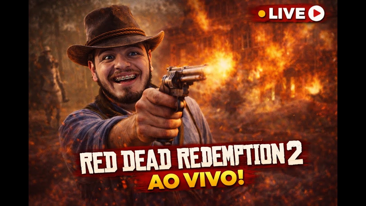 RDR2 LIVE | Arthur Morgan no Caos do Velho Oeste!