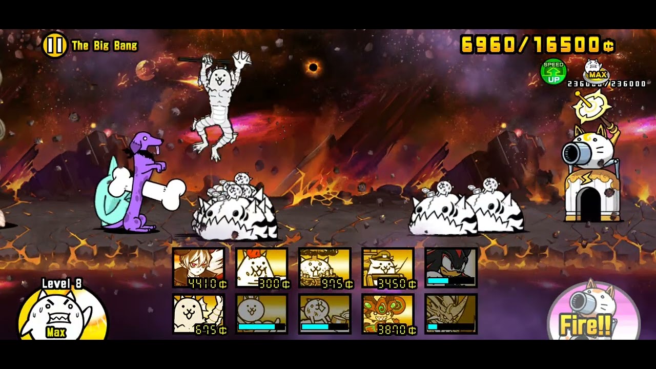 (Cat of the cosmos chapter 3 zombie outbreak) The Big Bang The battle cats