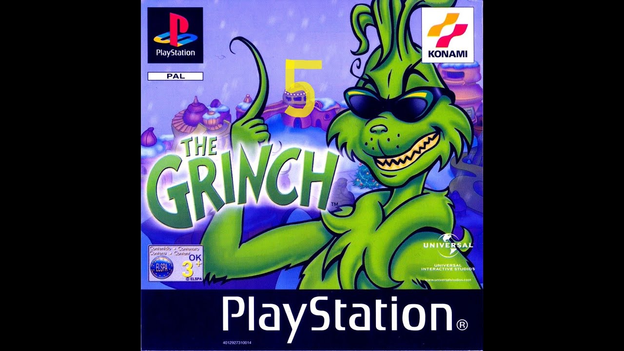 Гринч ( PS1 версия ) прохождение на русском часть 5 голодный Гринч