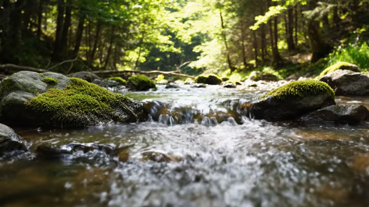 Discover the MOST RELAXING Forest River Sounds for a Calming Day