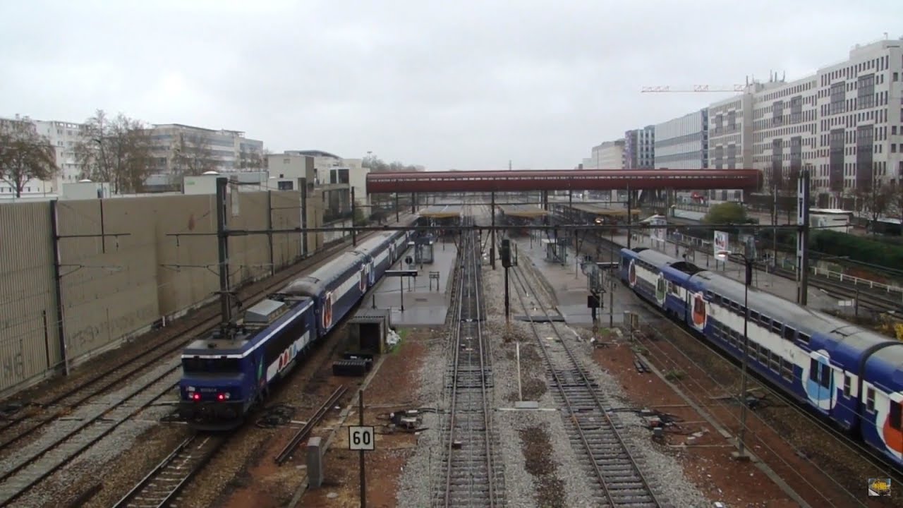 TER & Transilien en gare de Saint Quentin en Yvelines