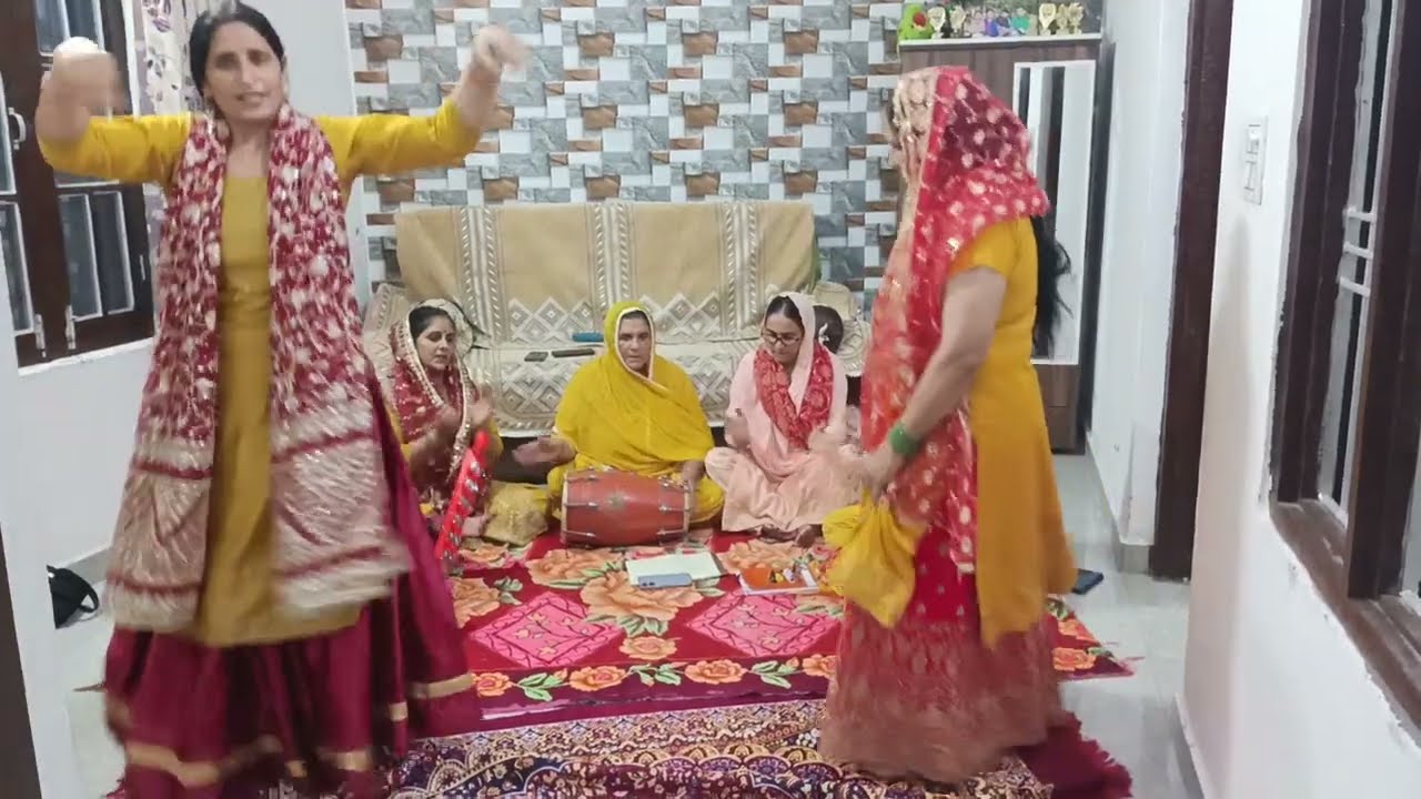नवरात्रि स्पेशल 🏵️🏵️ जम्मू दिया धारा हो बड़ा अजब नजारा हो मैया पिंडी रूप में बैठी 🌹🙏