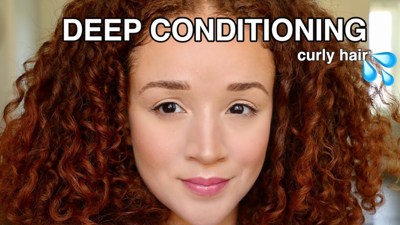 Deep Conditioning Dry Natural Hair| Long + Healthy Hair|  DeannaReveEx