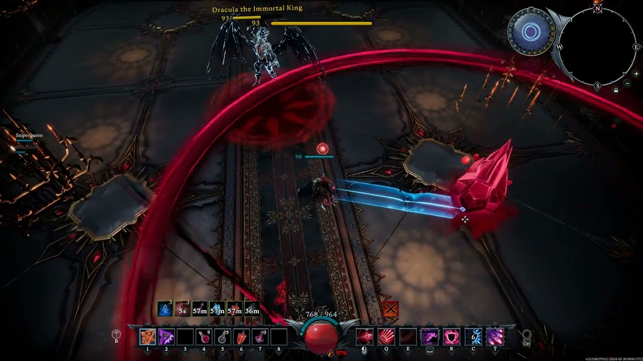 V Rising Dracula Brutal Solo Kill - Bow and axe