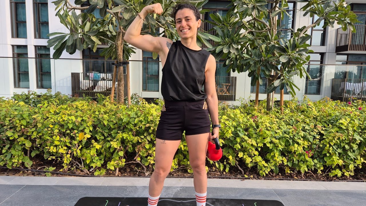 30-Min Boxing Fitness Burner. تمرين ملاكمه و كارديو 🥊 #boxing #cardio #fitness #weightloss 