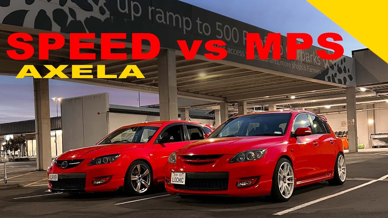 Mazda 3 MPS vs MAZDASPEED Axela - What's the difference? [in NZ]