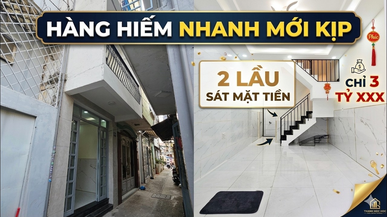 Nhanh mới kịp nhà 2 lầu sát bên mặt tiền Tạ Quang Bửu Quận8