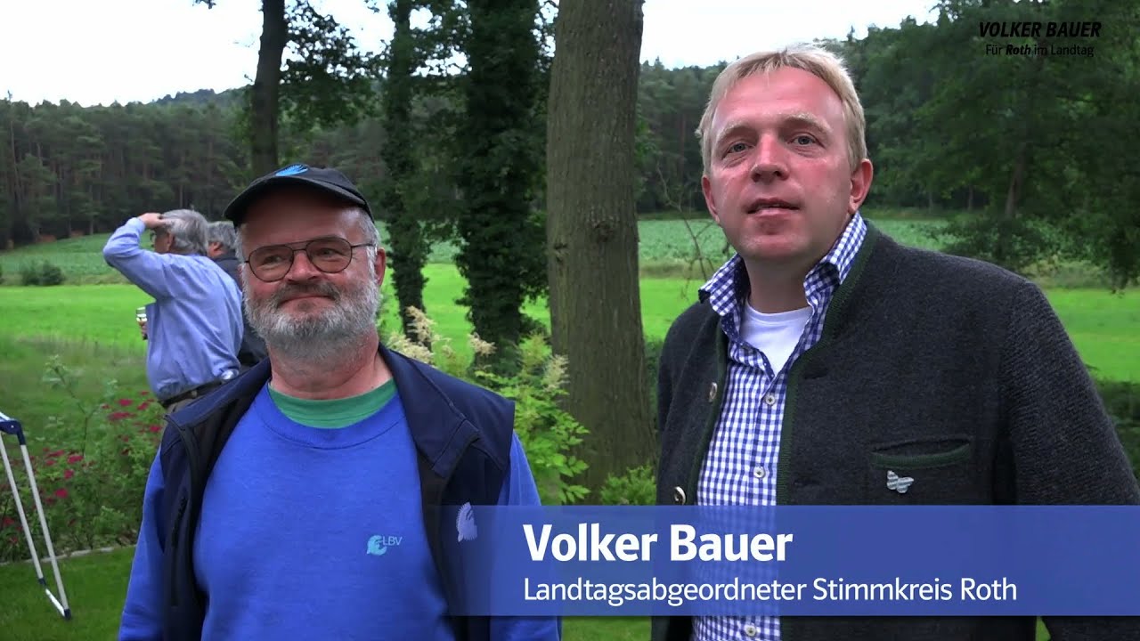 MdL Volker Bauer gibt Flederm&auml;usen ein Zuhause