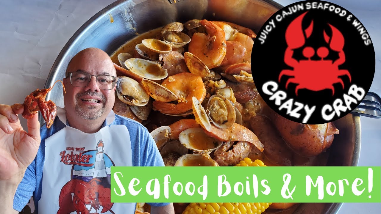 Crazy Crab, Провиденс, Род-Айленд — наш отзыв! Блюда из морепродуктов, куриные крылышки и многое ...