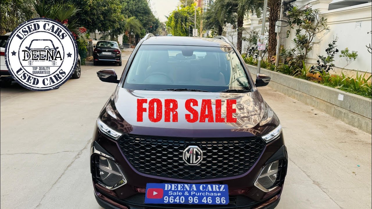Mg Hector Plus 7 seat For Sale | Preowned Cars Sale in Hyderabad | Used Car Market sale in Telangana