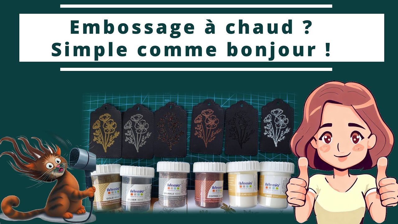 Tout savoir sur la technique de l'embossage à chaud!