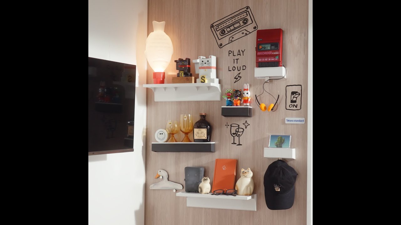 Takara standard 日本琺瑯壁板 x foreforehead 復古與現代並存的寫意空間