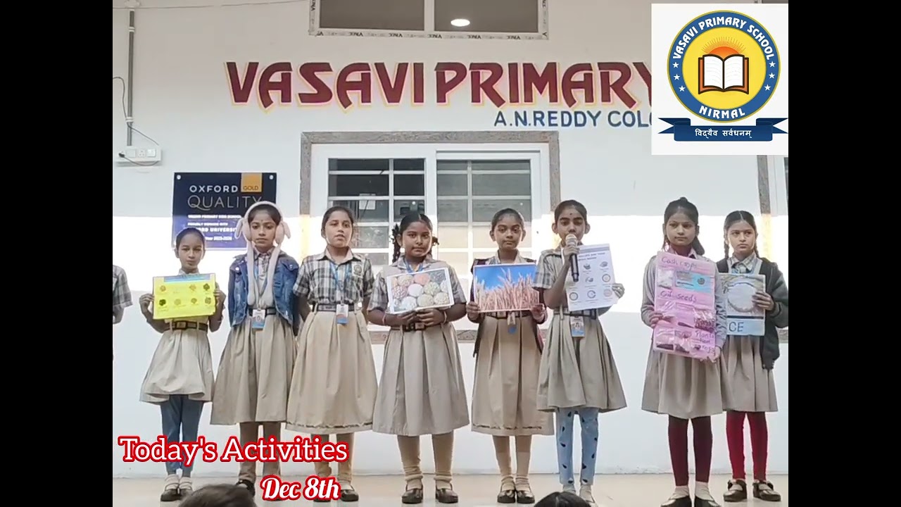 #vasaviprimaryschooL#todaysactivities#dec 8th