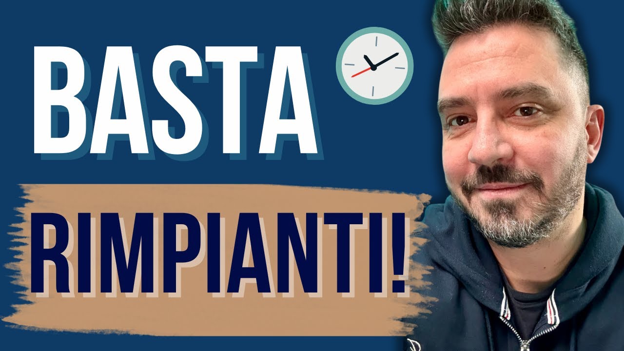 Come superare i RIMPIANTI e i rimorsi: liberati dal PASSATO e vivi meglio