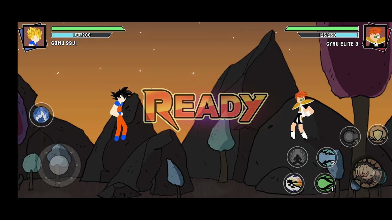 Jugando Stickman Warriors 