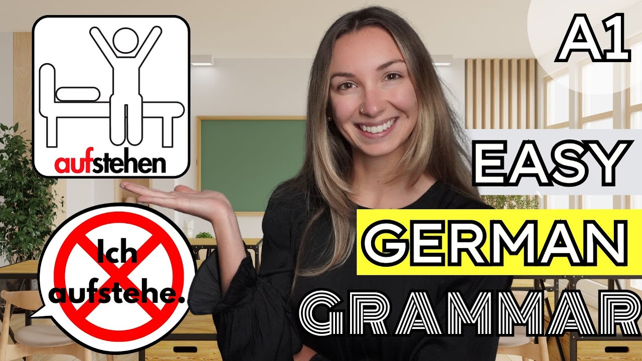Easy German Grammar: Separable Verbs (Deutsche Grammatik | Trennbare Verben)