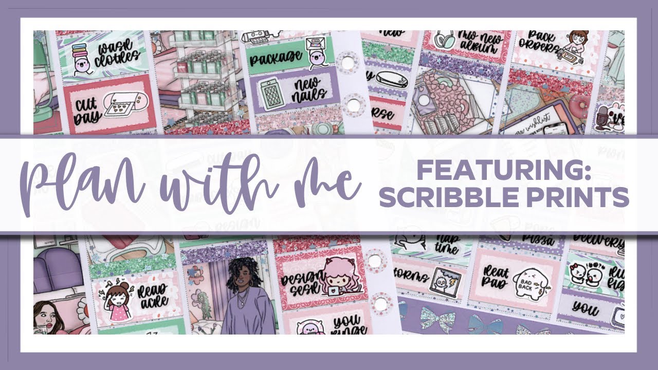 Plan With Me // Wax Lover при участии Scribble Prints Co