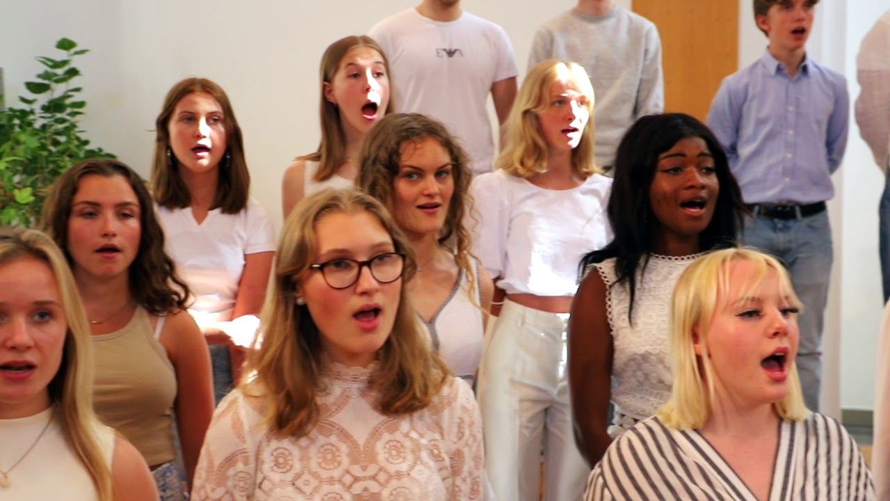 Vårsång (Glad såsom fågeln) - 9AB Uppsala Musikklasser 19/20