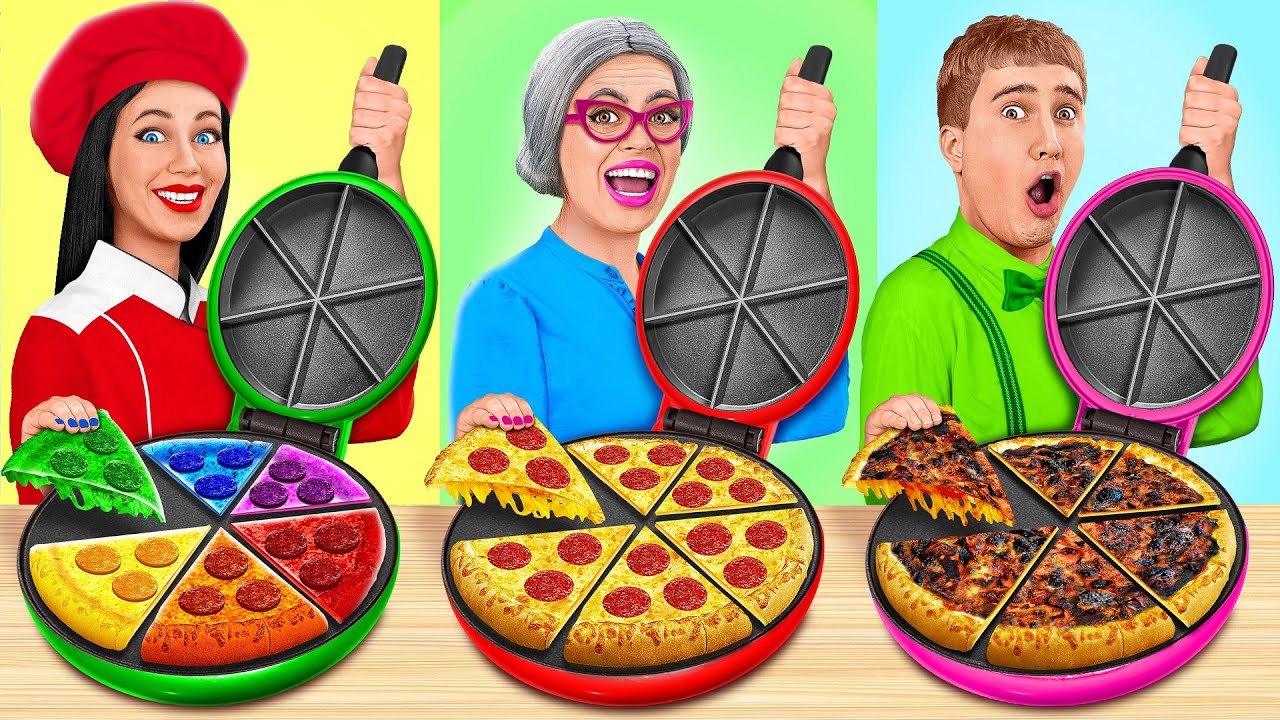 Кулинарный Челлендж: Я против Бабушки | Смешные Кулинарные Трюки от Mega DO Challenge