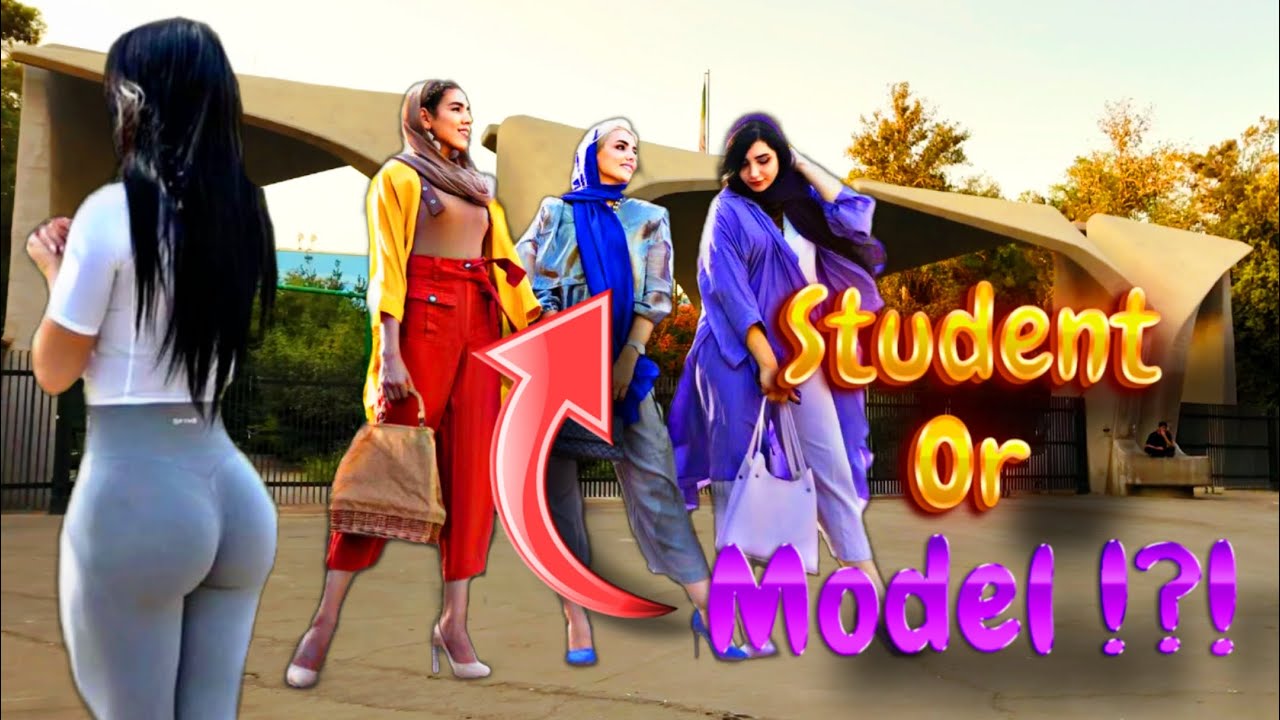 Student Street Fashion in Tehran 🇮🇷 &ndash; Enghelab Style 4K!