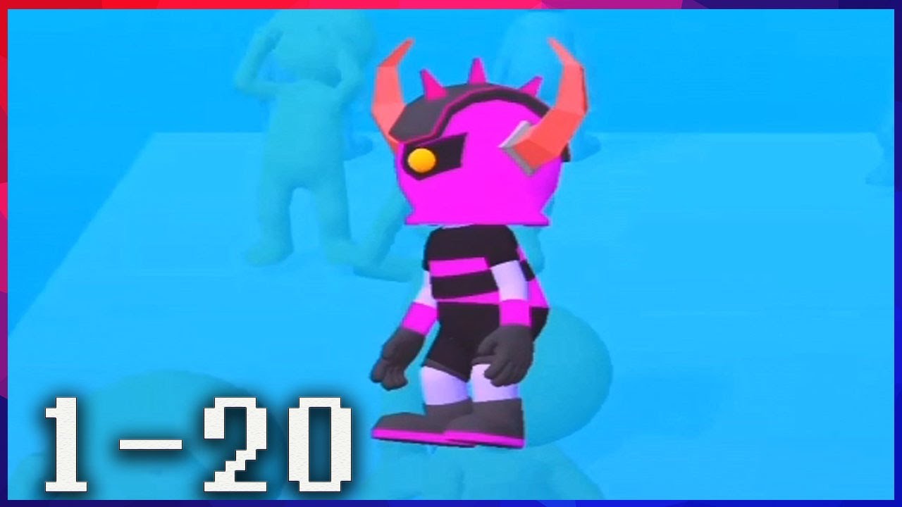 Paint Brawl 3D - Gameplay Walkthrough - Levels 1-20